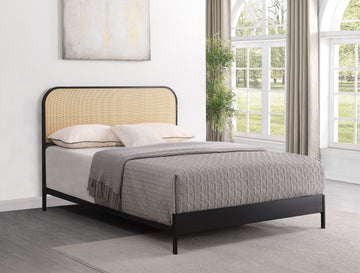 Amherst Eastern King, Queen, Full, & Twin Bed White & Black