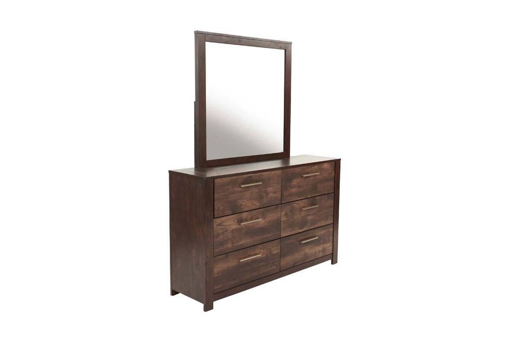 Liihen Mirror in Mahogany