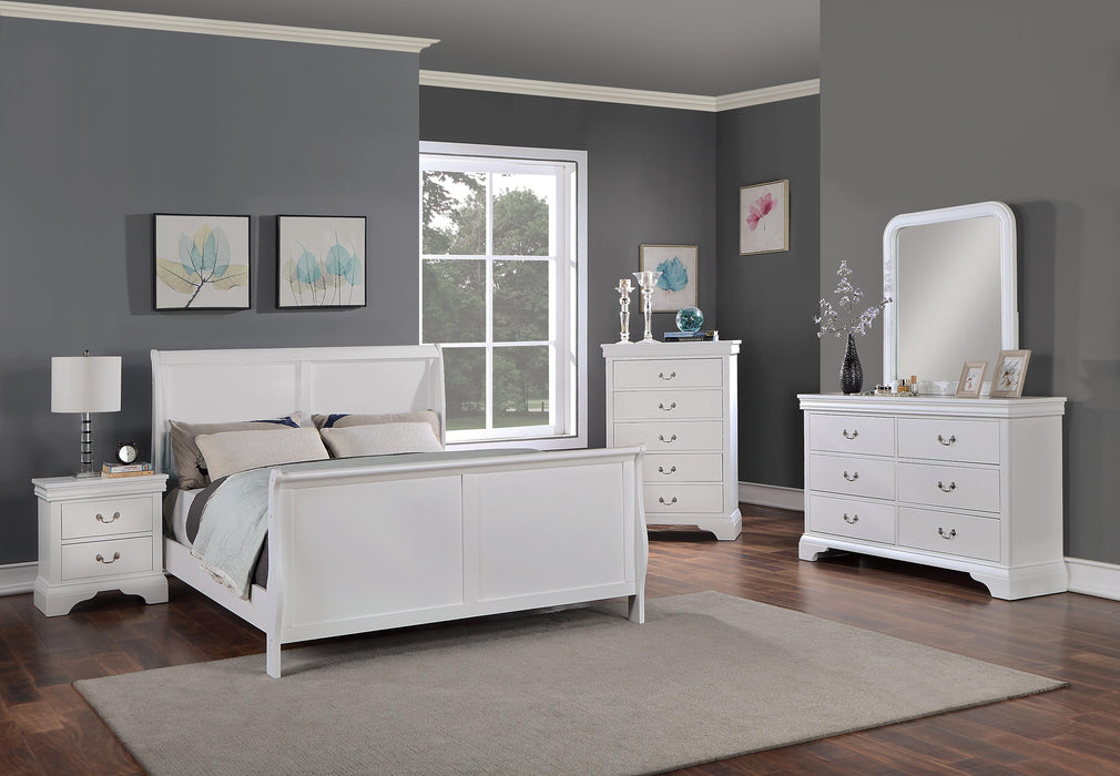 Vfvnco Easter King Bed in White