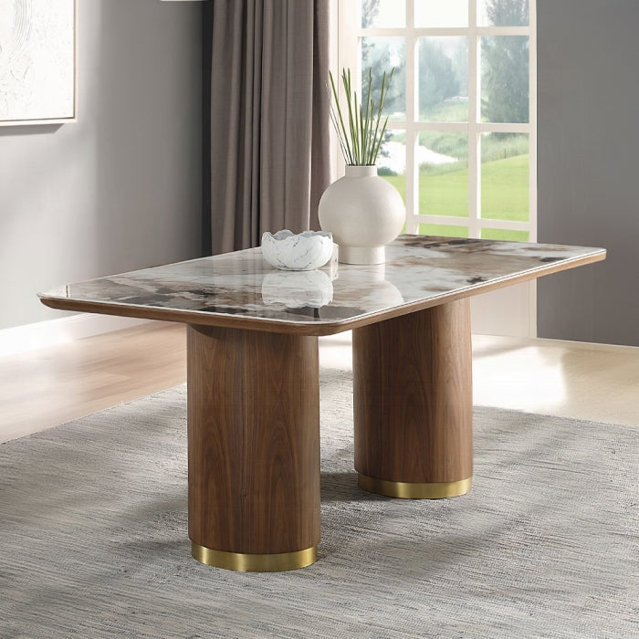 Willene Dining Table W/Ceramic Top
