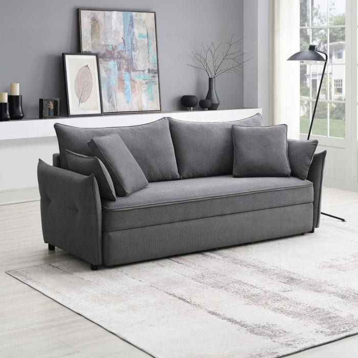 Irina Sofa w/Sleeper (Grey)