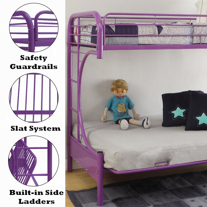 Eclipse Twin/Full Futon Bunk Bed