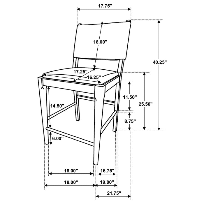 Ottowa 5 Pc Counter Height Dining Sets