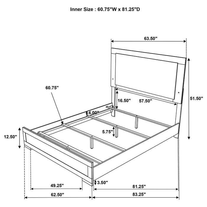 Hyland Eastern King & Queen Bed