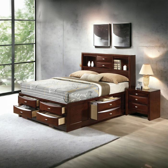 Ireland EK Bed W/Storage