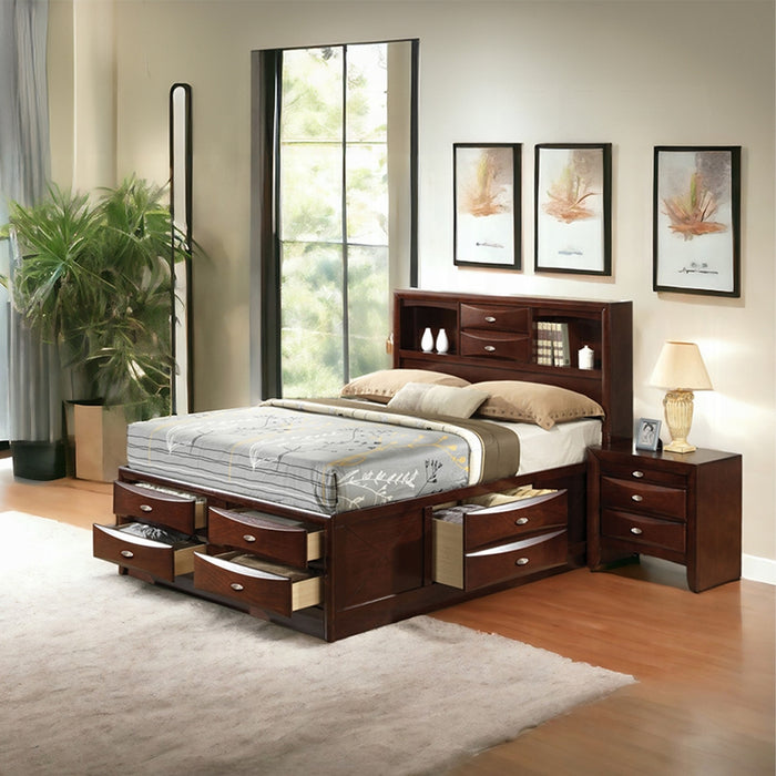 Ireland EK Bed W/Storage