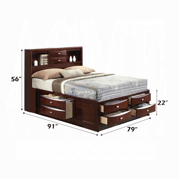Ireland EK Bed W/Storage