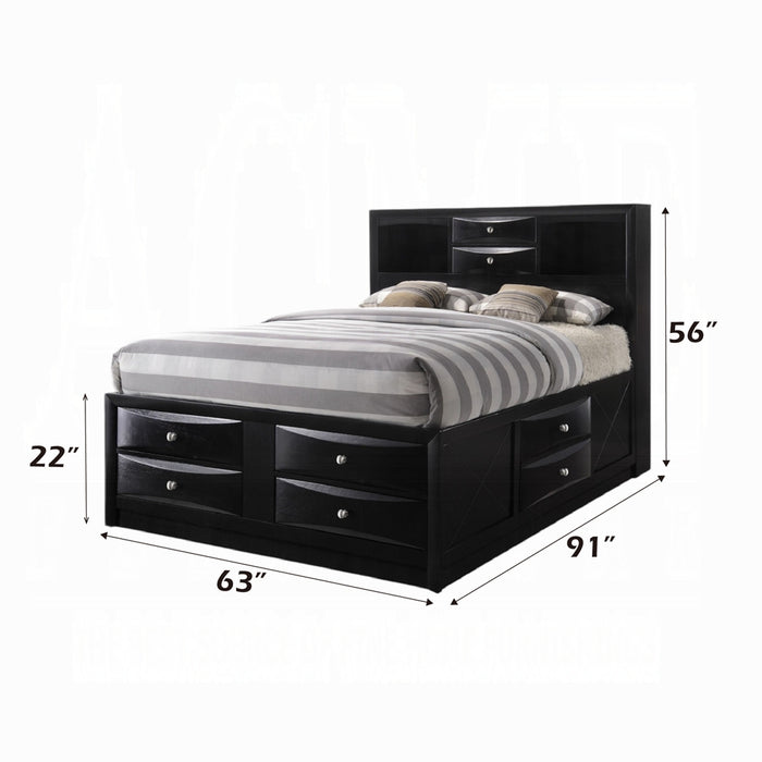 Ireland Queen Bed W/Storage