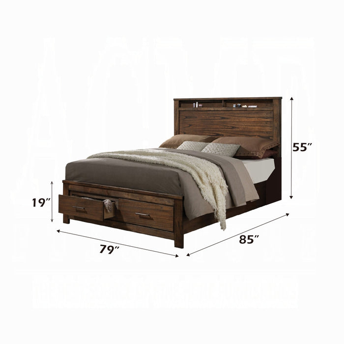 Merrilee EK Bed W/Storage