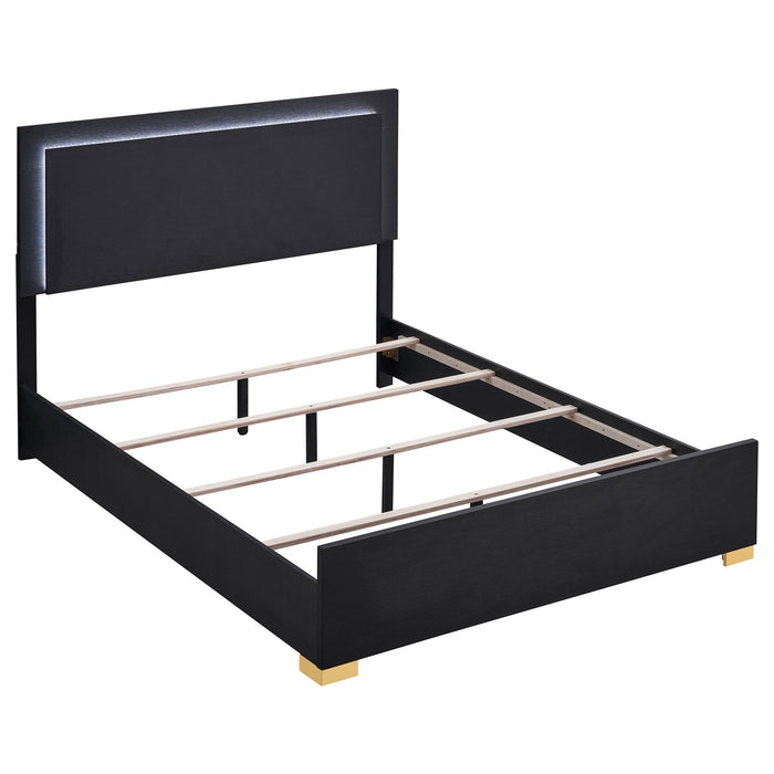 Marceline Beds White & Black Eastren King, Full, Twin, & Queen