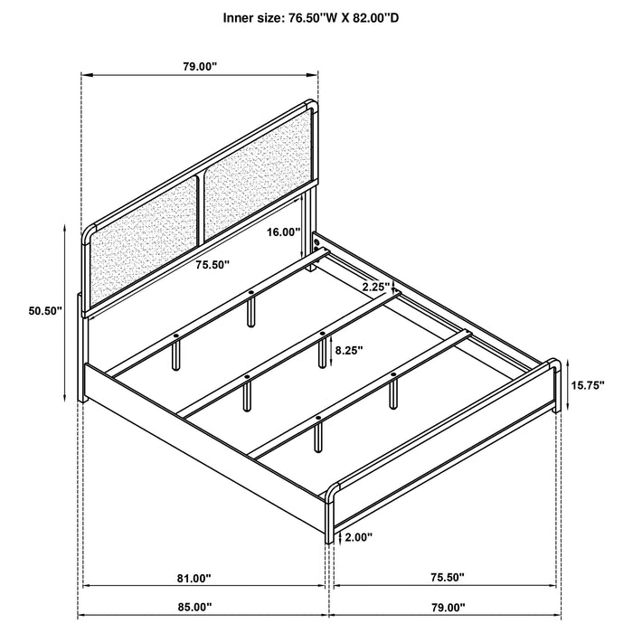 Cavelle Eastern King & Queen Bed