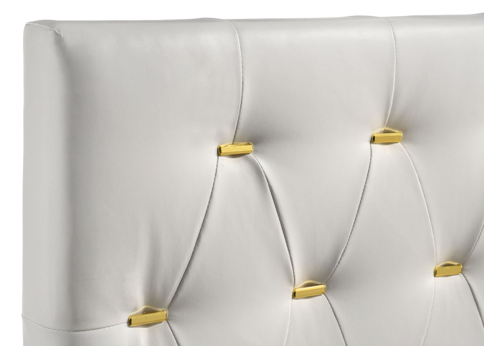Kendall Panel Bed E.King, & Queen Black & White