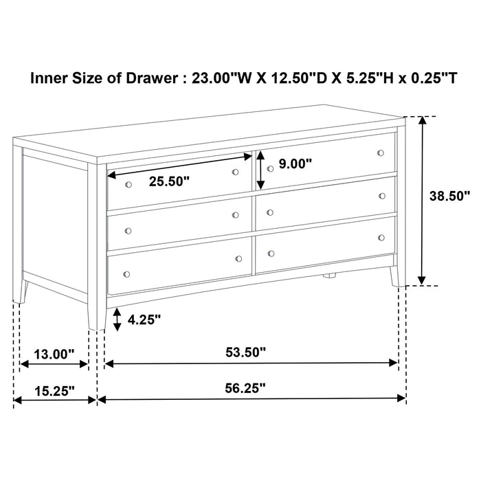 Wilkes 4 & 5 Piece E.King, Queen, Twin, & Full Bedroom Set