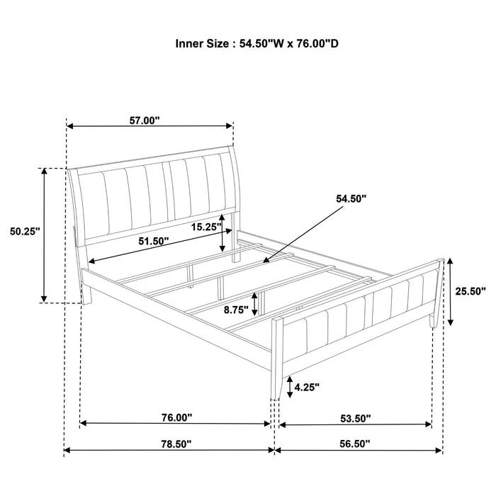 Wilkes Eastern King, Cal.King, Full, Twin, & Queen Bed