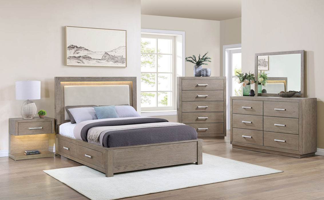 Kenora 5 Pc Bedroom Set - Westco Warehouse Furniture (Los Angelos, CA)