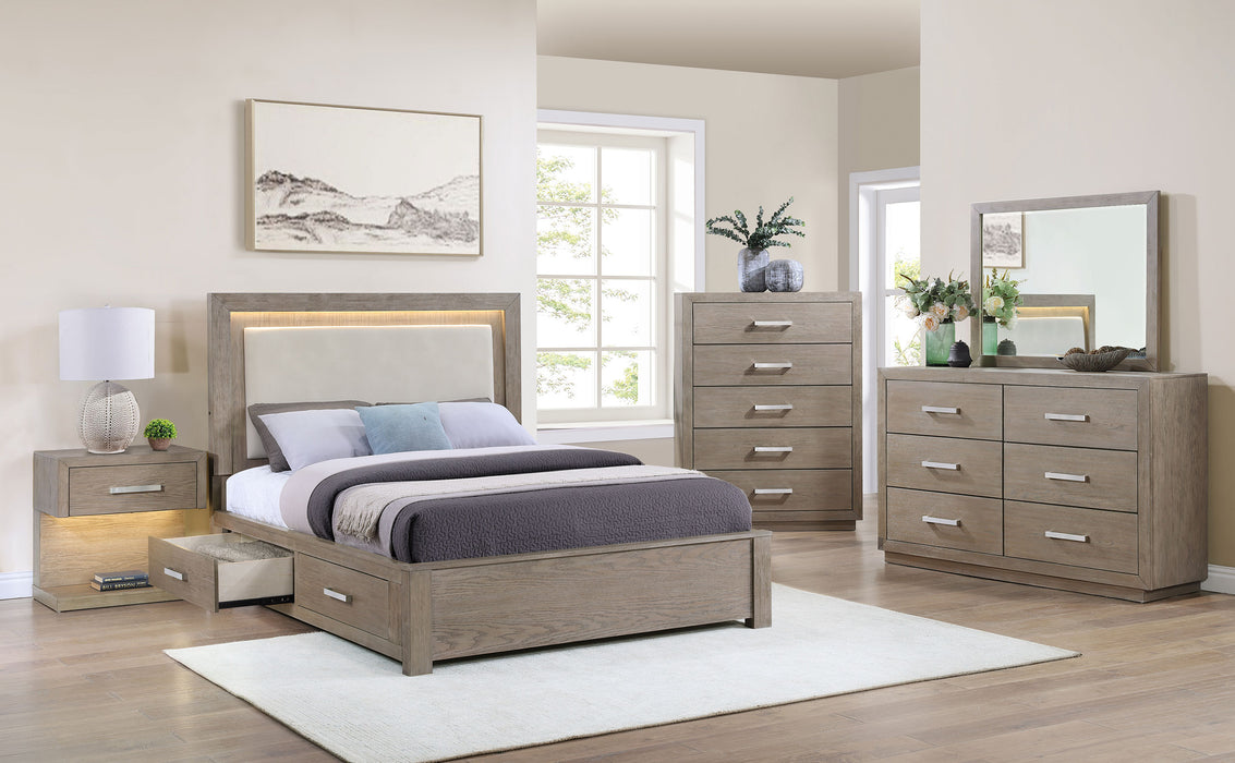 Kenora 5 Pc Bedroom Set - Westco Warehouse Furniture (Los Angelos, CA)
