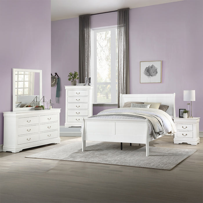 Louis Philippe Queen Bed