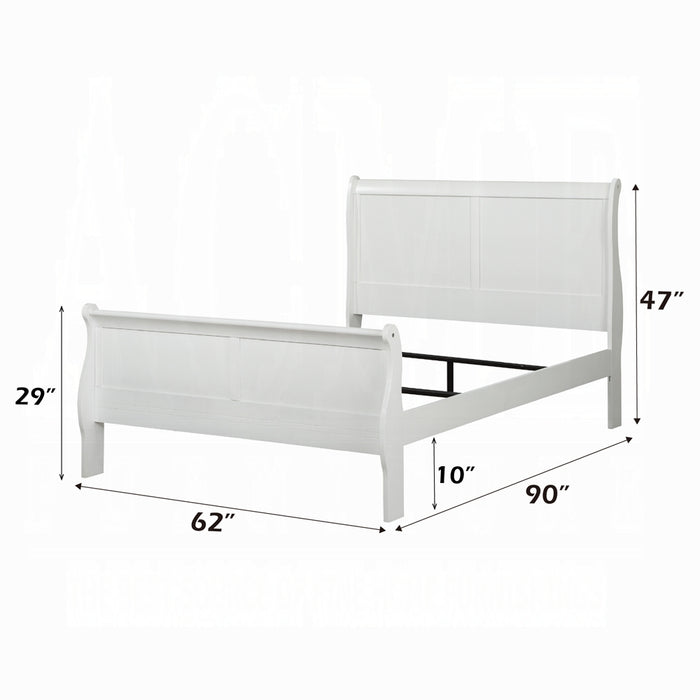 Louis Philippe Queen Bed