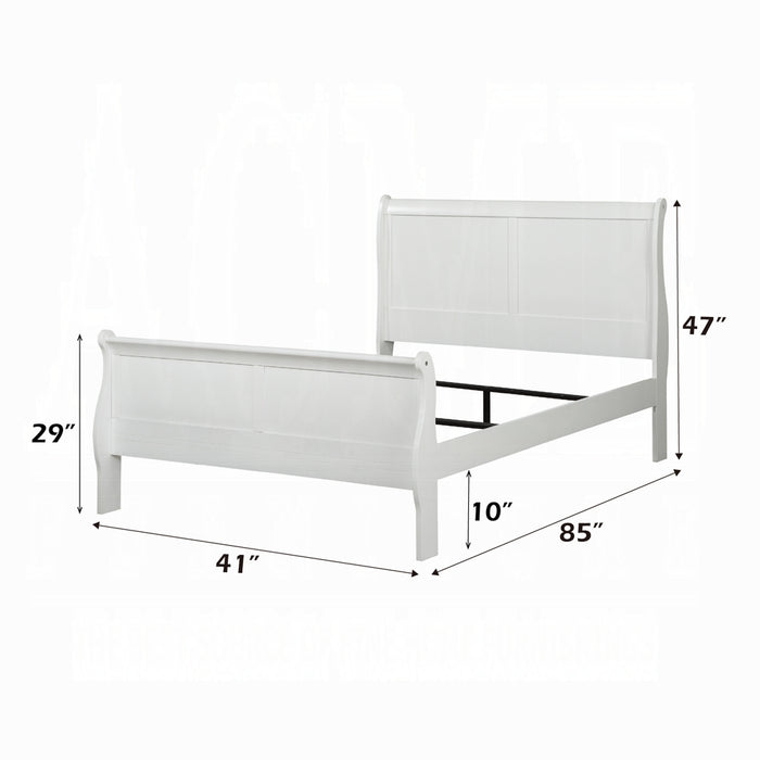 Louis Philippe Twin Bed