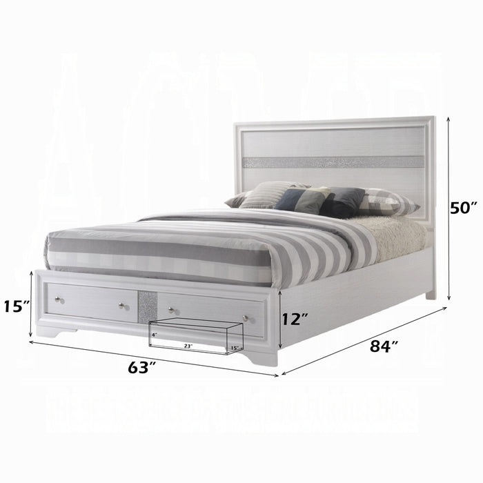 Naima Queen Bed W/Storage