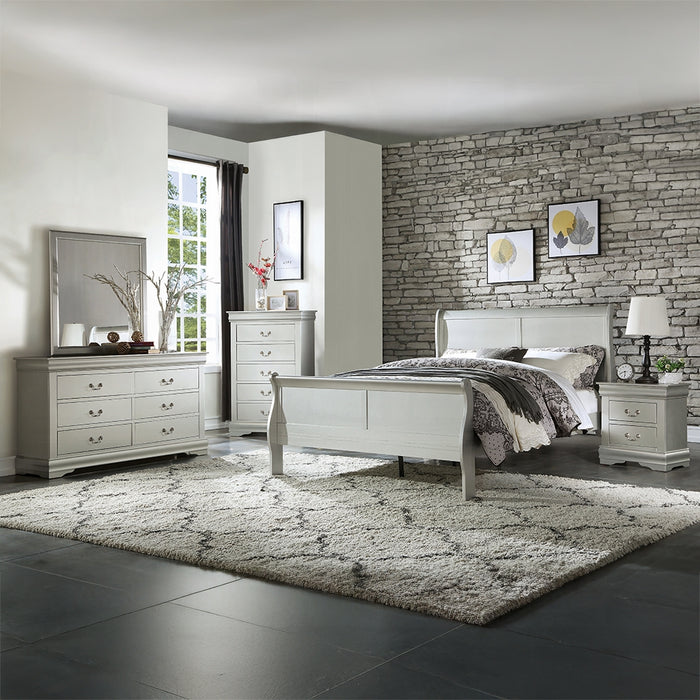 Louis Philippe Twin Bed