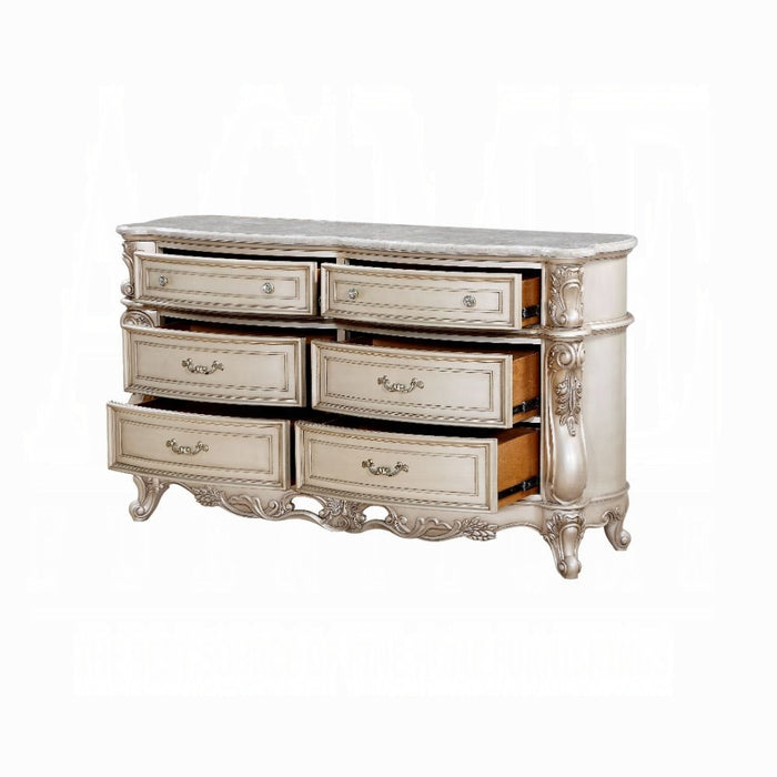 Gorsedd Dresser W/Marble Top