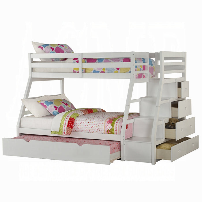 Jason Twin/Full Bunk Bed W/Trundle & Storage