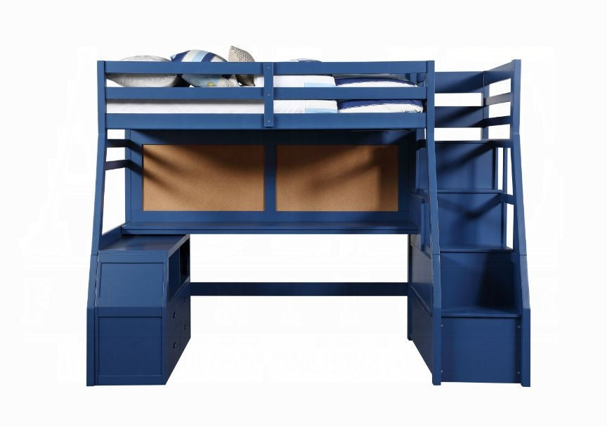 Jason II Twin Loft Bed W/Storage