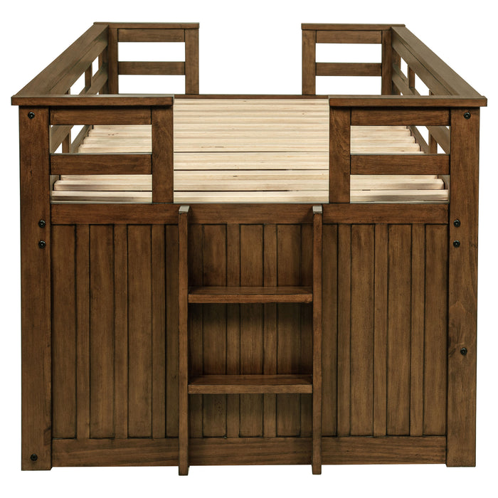 Carlsbad Queen Beds Brown & Grey