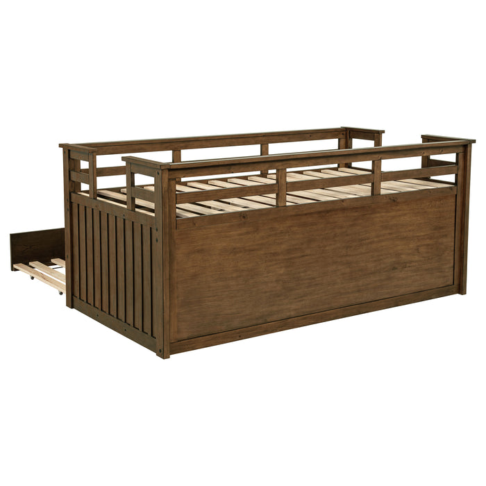Carlsbad Queen Beds Brown & Grey
