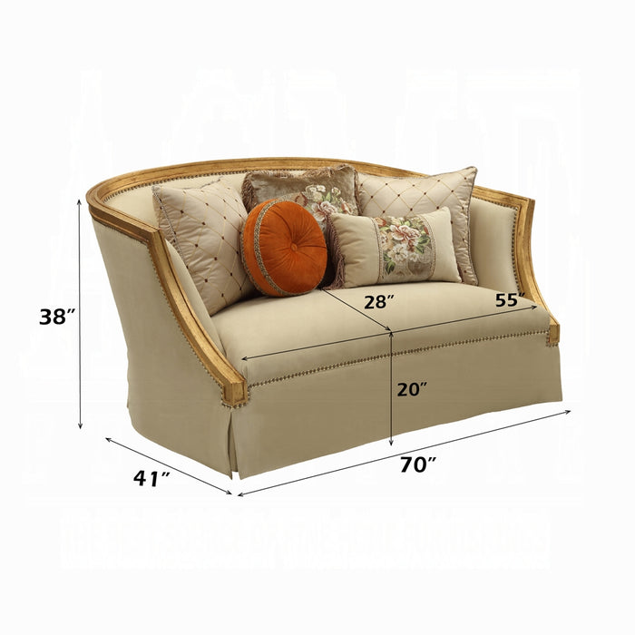 Daesha Loveseat W/5 Pillows