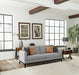 Apperson Upholstered Track Arm Sofa Light Grey - Westco Warehouse Furniture (Los Angelos, CA)