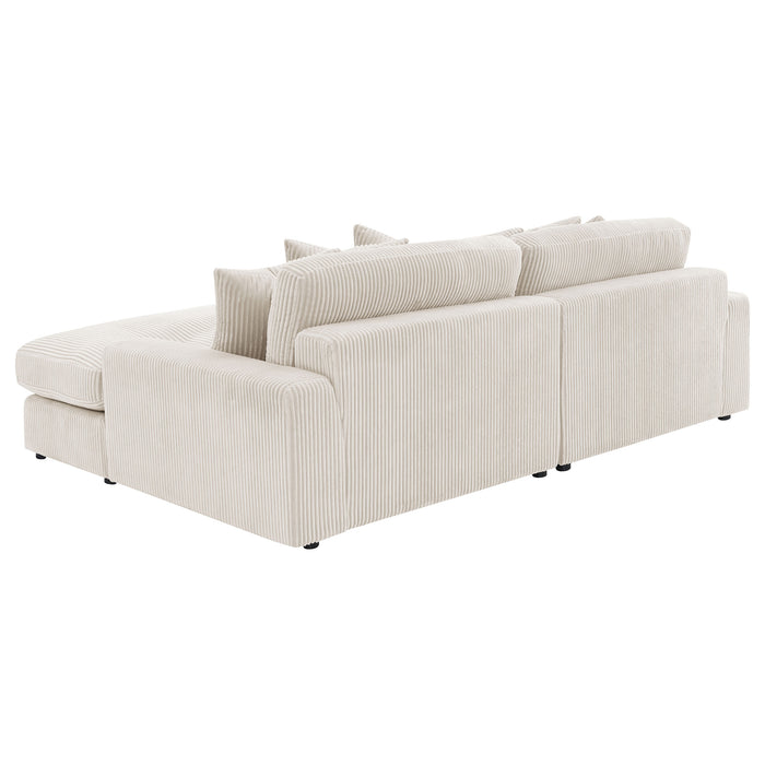 Blaine Stationary Sectionals White