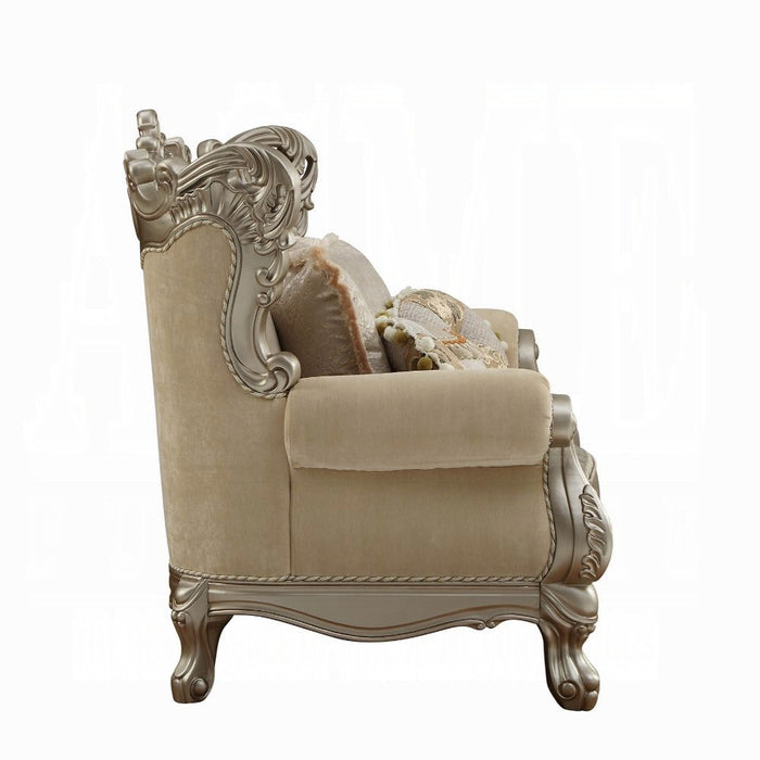 Ranita Loveseat W/6 Pillows