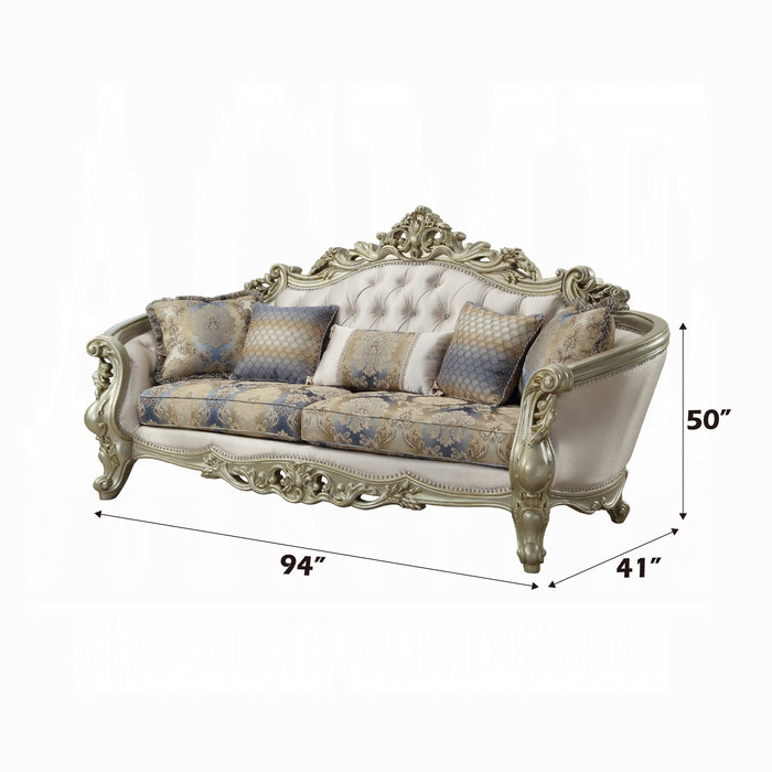 Gorsedd Sofa W/5 Pillows