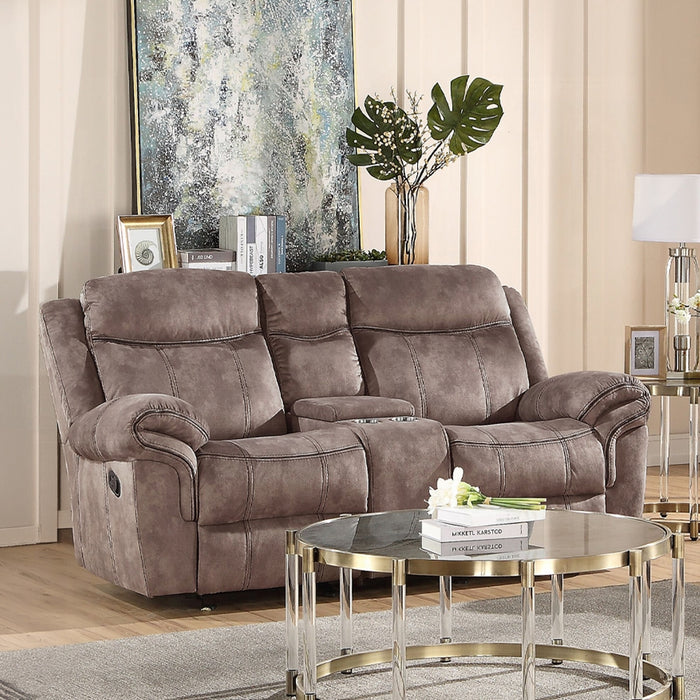 Zubaida Motion Loveseat & Console W/USB