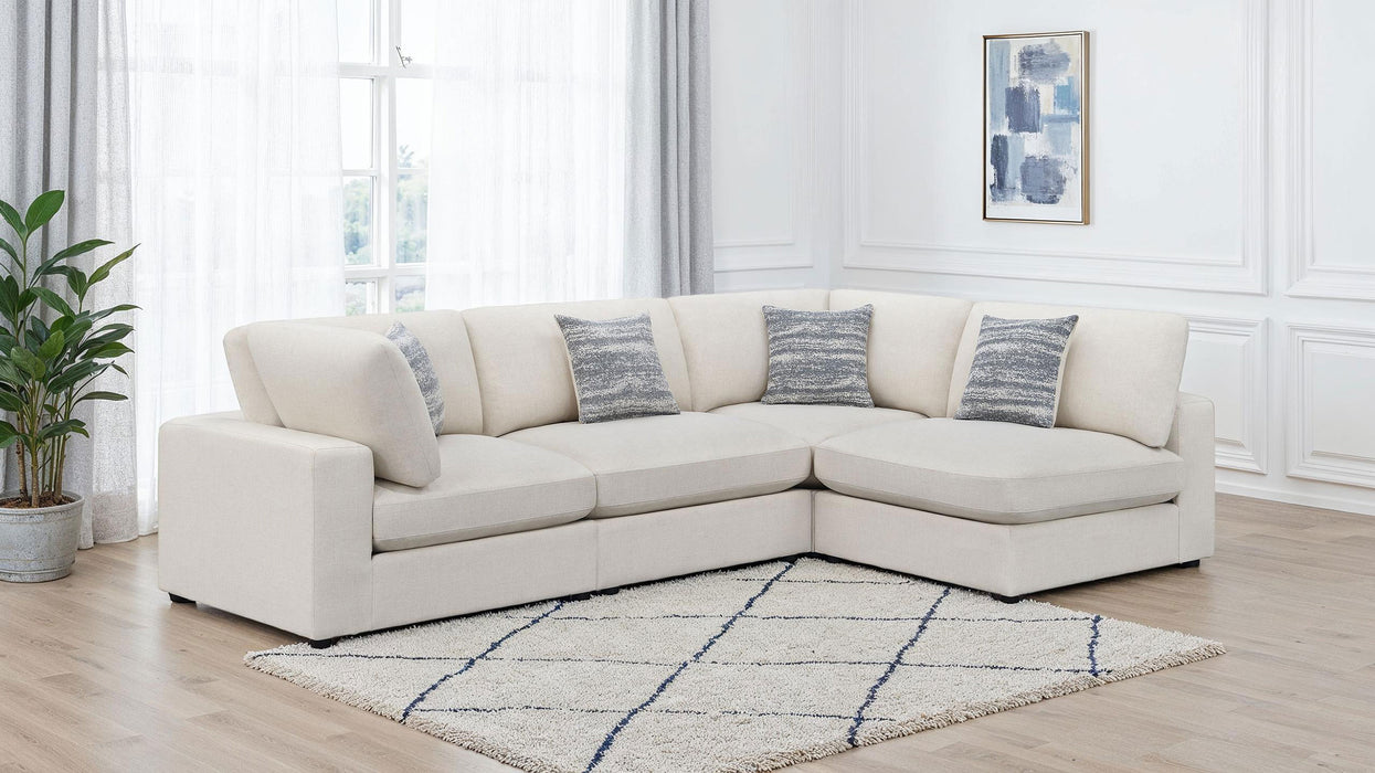 Serene 4 Pc Sectional Beige