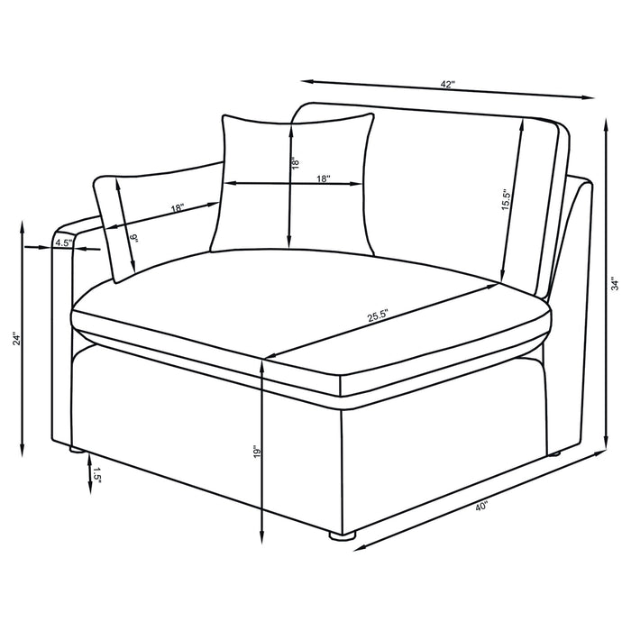 Hobson 6 Piece Sectionals