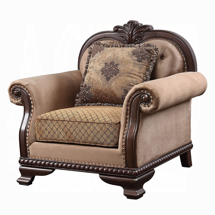 Chateau De Ville Chair W/Pillow(Same LV01590)