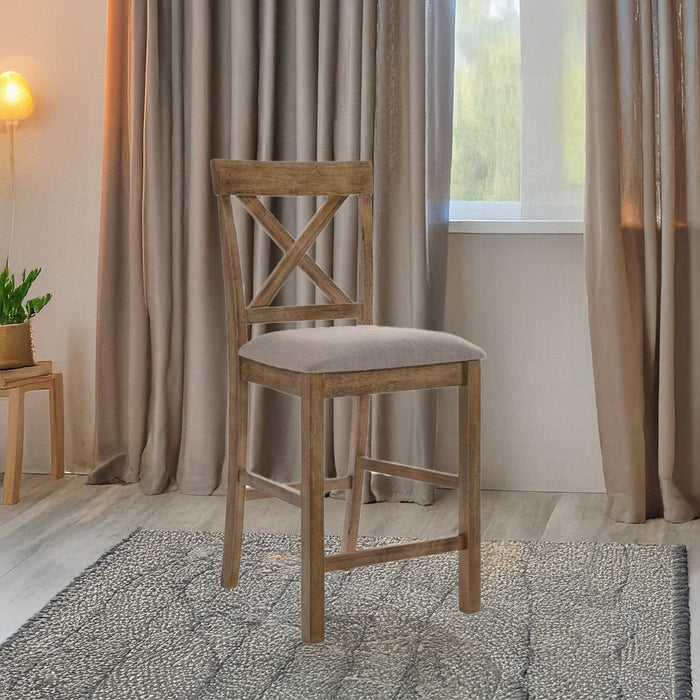 Martha II Counter Height Chair (Set-2)