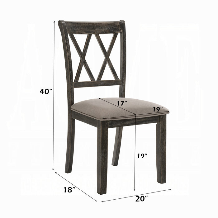 Claudia II Side Chair (Set-2)
