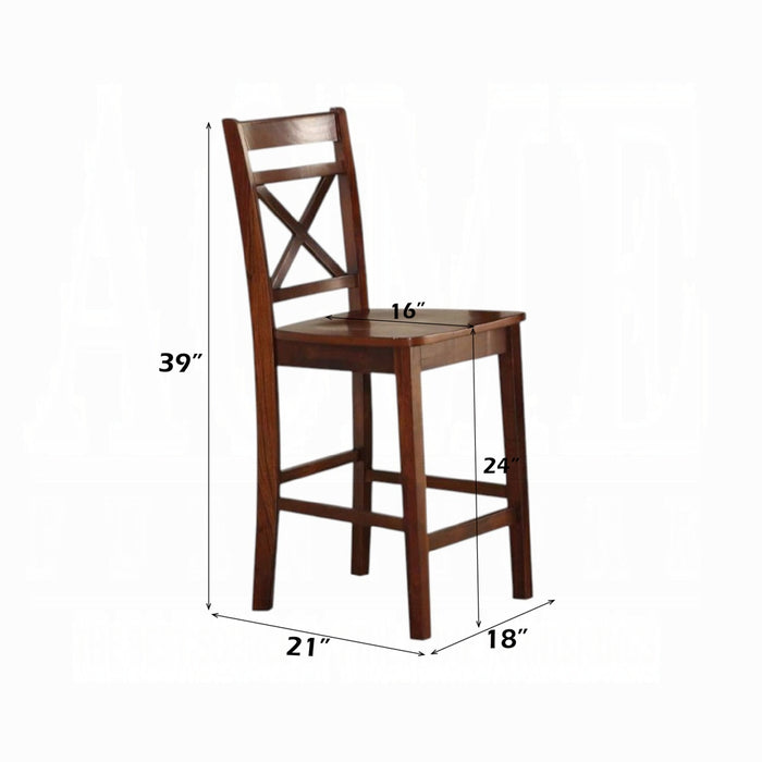 Tartys Counter Height Chair (Set-2)