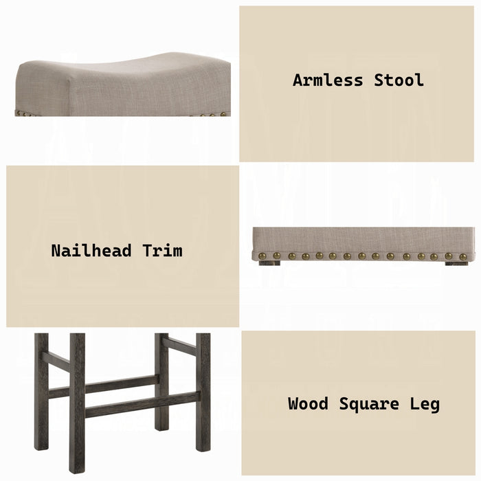 Martha II Counter Height Stool (Set-2)