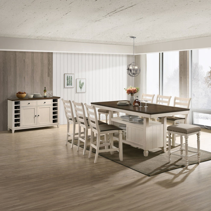 Tasnim Counter Height Stool (Set-2)