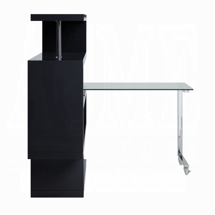 Buck II Writing Desk W/Bookshelf