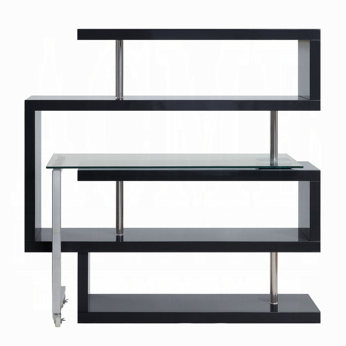 Buck II Writing Desk W/Bookshelf