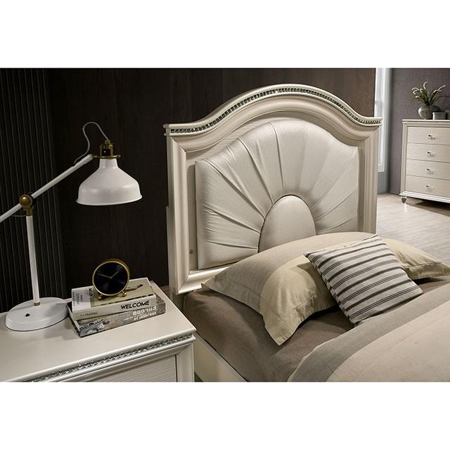 ALLIE Twin & Full Rose Gold Bed