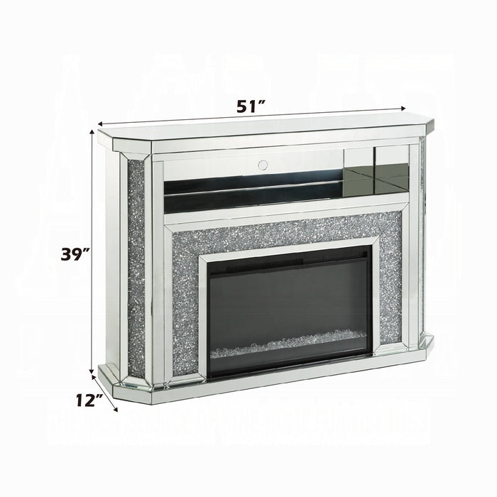 Noralie Fireplace W/LED