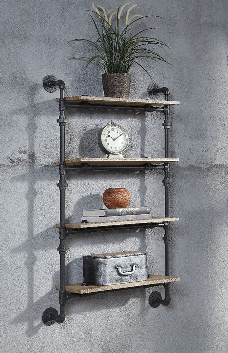 Brantley Wall Rack W/4 Shelves