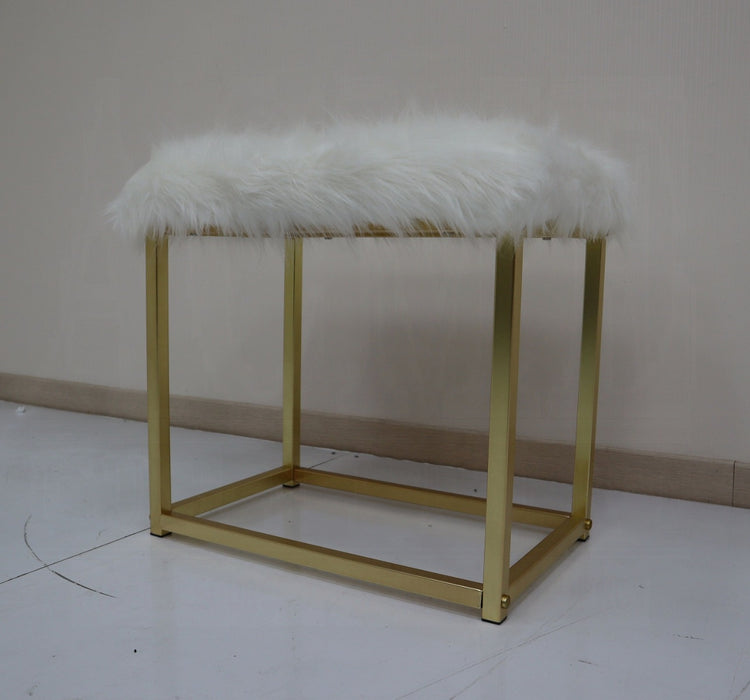 Adao Vanity Mirror & Stool
